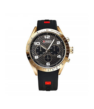 Orologi Di Lusso Di Marca Cinghia Silicone Analogico Al Quarzo Orologio 8167         