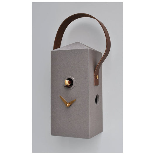 Orologio a cucù Lanterna da parete o appoggio con manico in cuoio