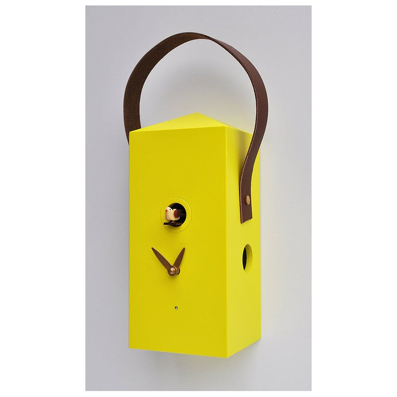 Orologio a cucù Lanterna da parete o appoggio con manico in cuoio