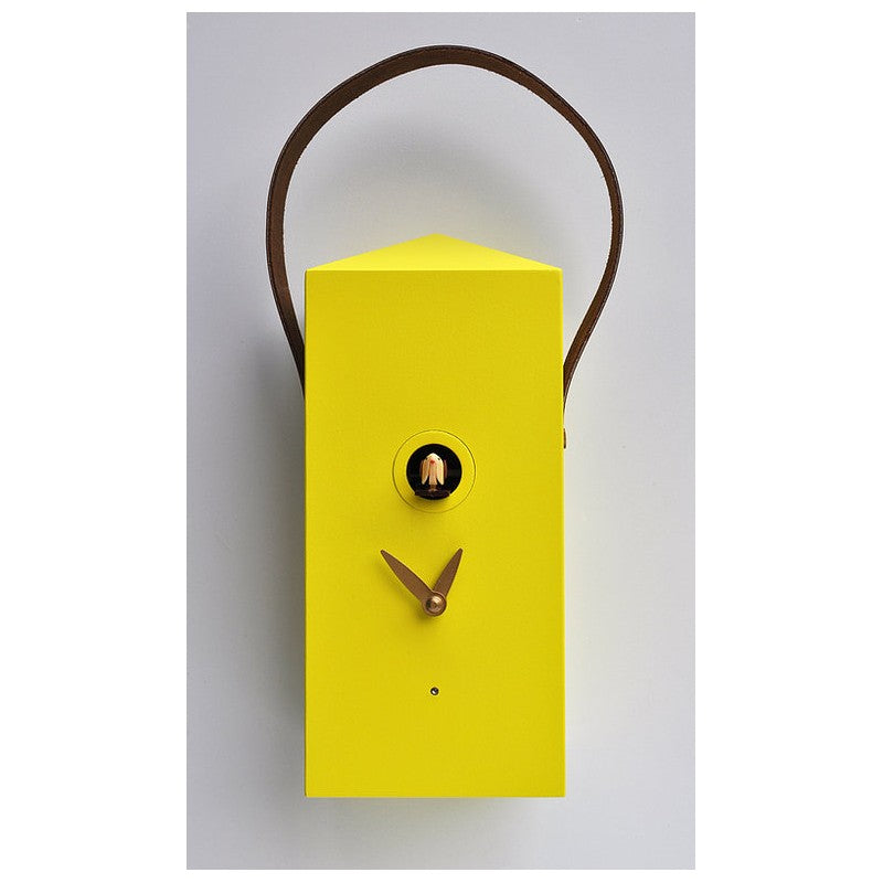 Orologio a cucù Lanterna da parete o appoggio con manico in cuoio