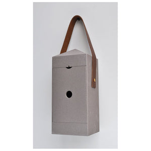 Orologio a cucù Lanterna da parete o appoggio con manico in cuoio