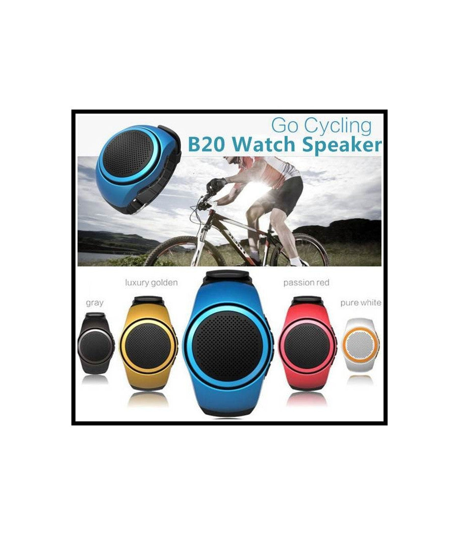 Orologio Bluetooth Altoparlante Cinturino Sport Wireless Mini Speaker Vivavoce         