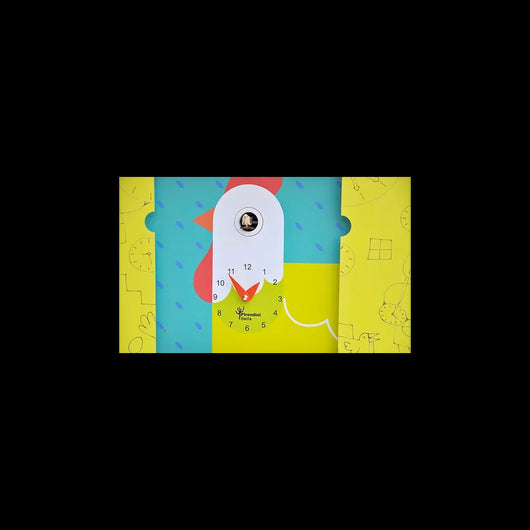 Orologio con cucù Il cucù del re gallo Made in Italy