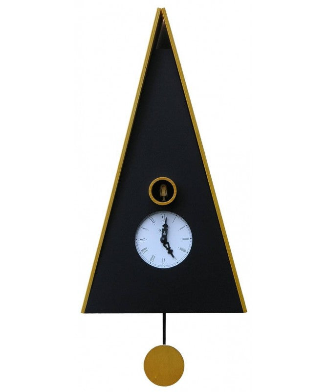 Orologio Con Cucù Norinberga Con Cassa Betulla E Tetto Made In Italy