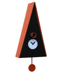 Orologio Con Cucù Norinberga Con Cassa Betulla E Tetto Made In Italy