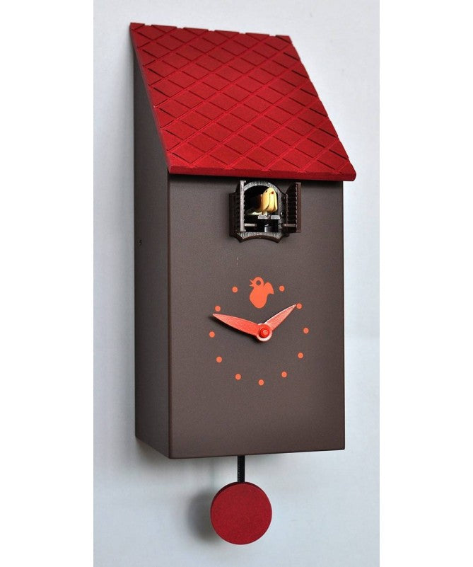 Orologio con cucù Portofino cassa in mdf laccato Made in Italy