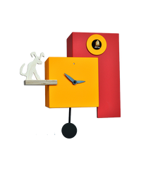 Orologio con cucù The Guardian - Rosso