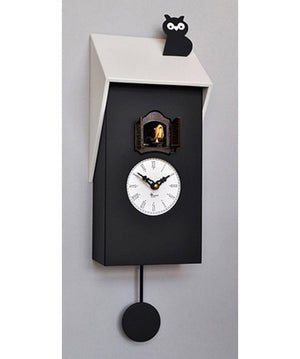 Orologio con cucù vicenza con cassa in betulla e tetto Made in Italy