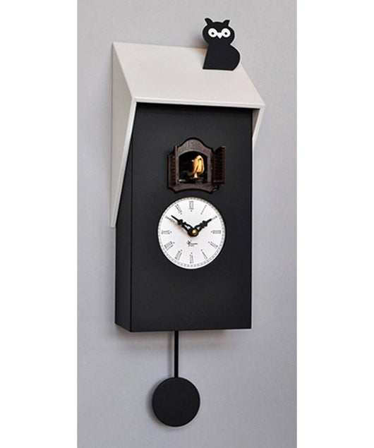 Orologio con cucù vicenza con cassa in betulla e tetto Made in Italy