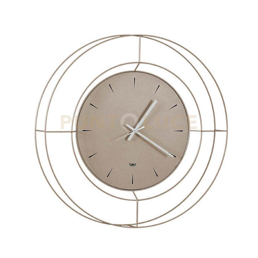 orologio contemporaneo da appendere nudo piccolo Sabbia in Ferro 59cmdidiametro