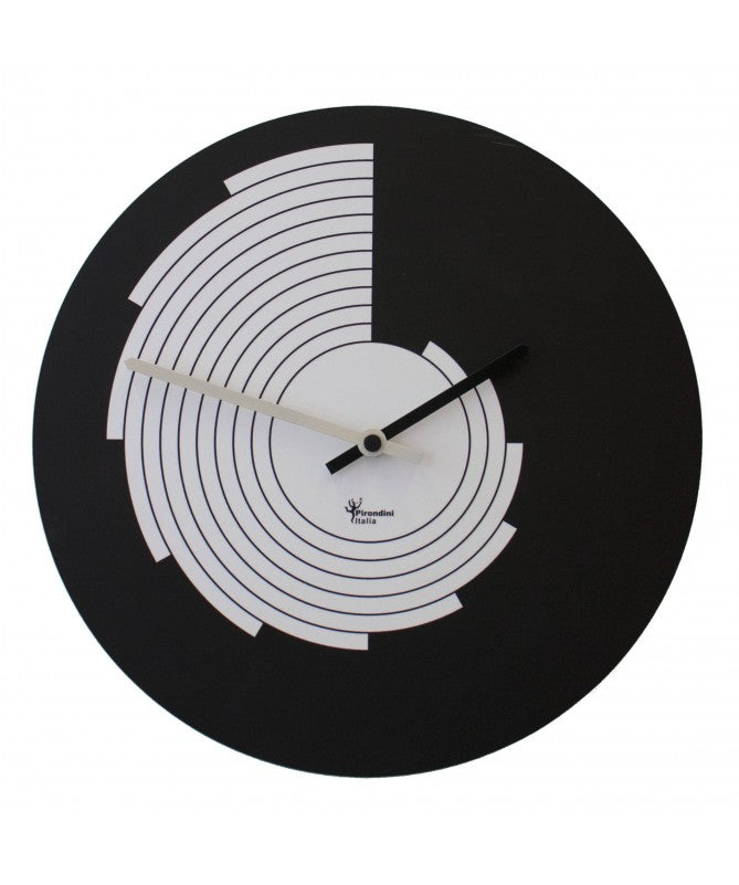 Orologio da parete Aurea con stampa in mdf Made in Italy