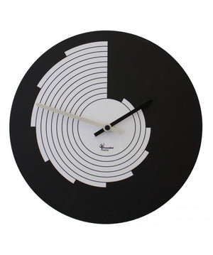 Orologio da parete Aurea con stampa in mdf Made in Italy