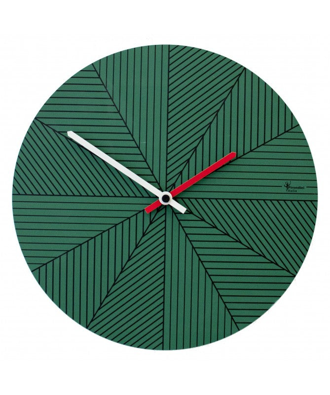 Orologio da parete Cronofilla con stampa in mdf 4 stagioni Made in Italy