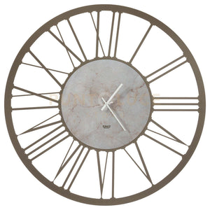 orologio da parete grande marmo Bronzo in Ferro 140cmdidiametro