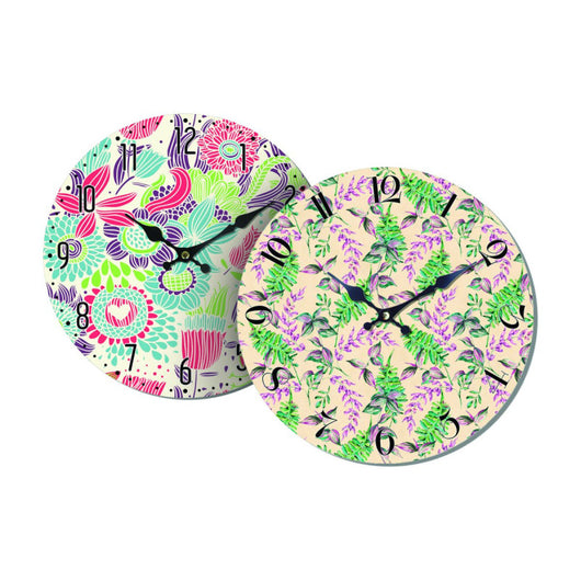 Orologio Da Parete Lolita 33,8cm Mdf Colori Assortito Fantasia