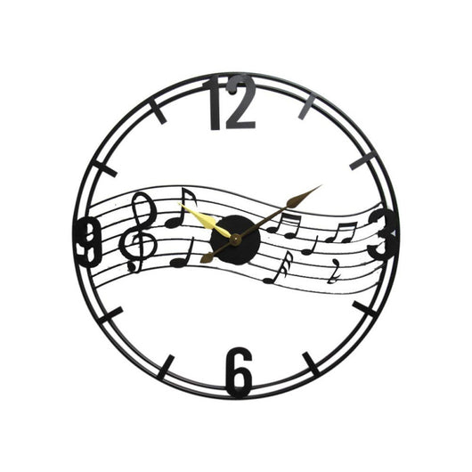 Orologio Da Parete Musica 60cm
In Metallo
Nero