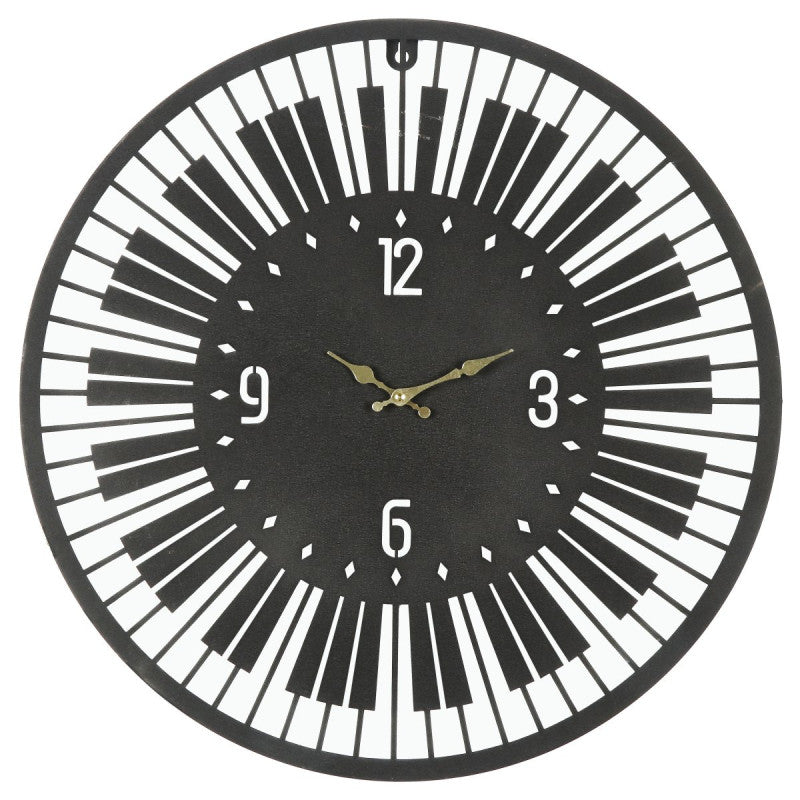 Orologio Da Parete Piano ø 60 Metallo E Plastica