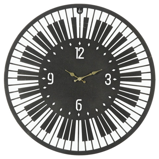 Orologio Da Parete Piano ø 60 Metallo E Plastica