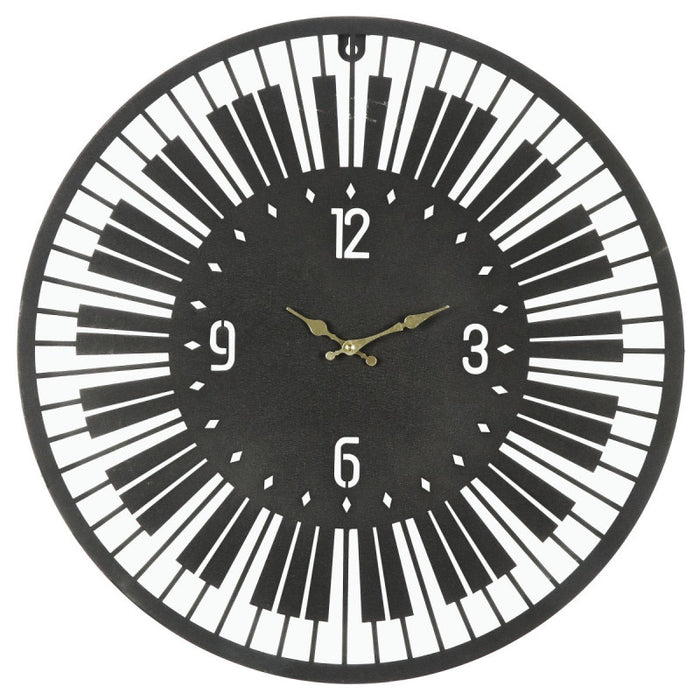 Orologio Da Parete Piano ø 60 Metallo E Plastica