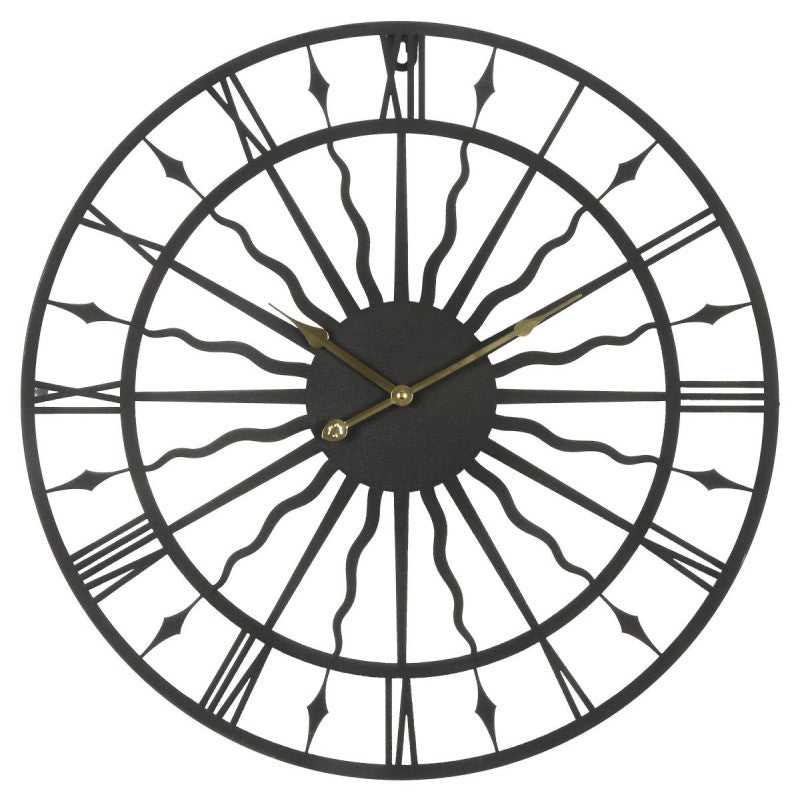 Orologio Da Parete Sun ø 60 Metallo E Plastica