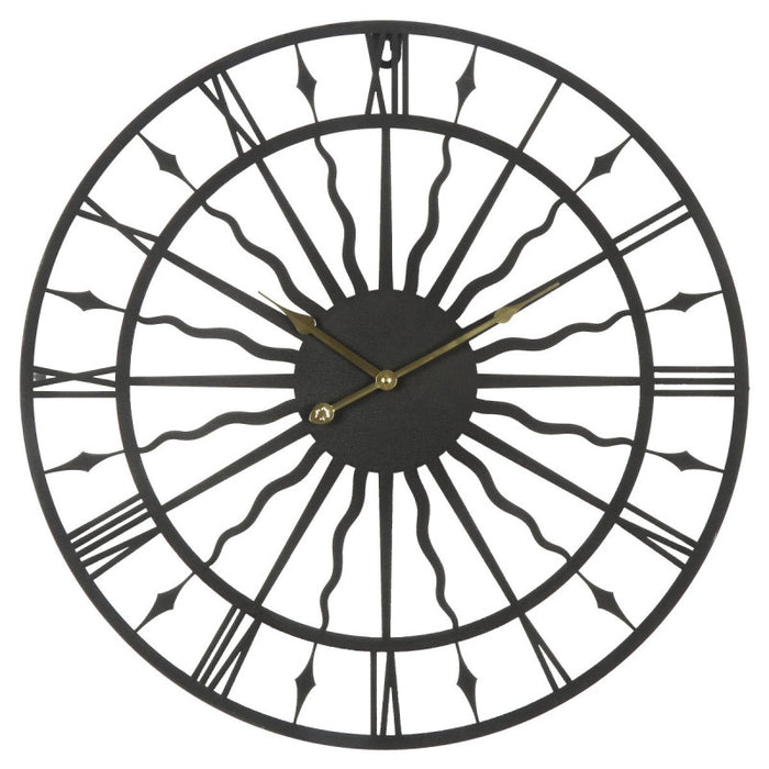 Orologio Da Parete Sun ø 60 Metallo E Plastica