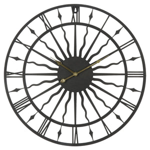 Orologio Da Parete Sun ø 60 Metallo E Plastica