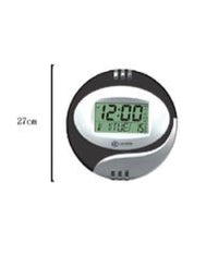 Orologio Da Parete Tavolo Digitale Display Lcd Sveglia Misura Temperatura Tx-8416         