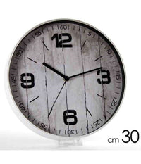 Orologio Da Parete Tondo Movimento Silenzioso 30x4cm Plastica Vari Colori 738869         