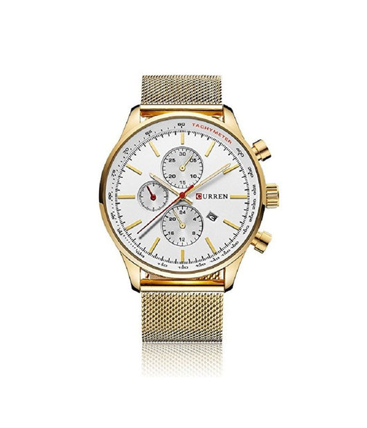 Curren Uomo Analogico Orologio Al Quarzo Di Lussocinturino Lega Water Resistant         