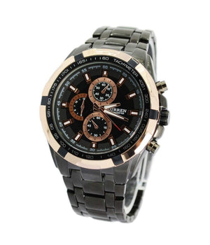 Orologio Da Polso Analogico Watch Quarzo Black Silver Curren 8023 Impermeabile         