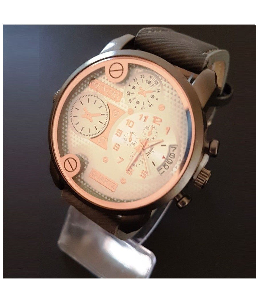 Orologio Da Polso Benchi Hw1069 Uomo Analogico Quarzo Fashion Casual         