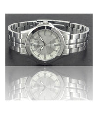 Orologio Da Polso Casio Mtp-1214a-7avdf Analogico Uomo Acciaio Fondo Silver         