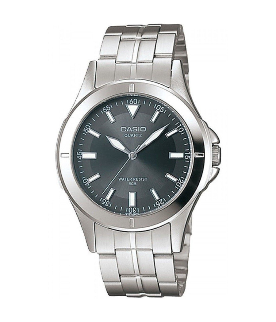 Orologio Da Polso Casio Mtp-1214a-8avdf Analogico Uomo Acciaio Fondo Nero         