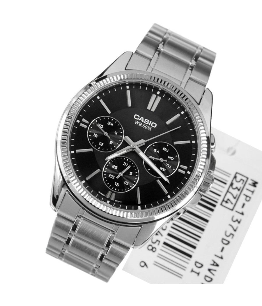 Orologio Da Polso Casio Mtp-1375d-1avdf Analogico Uomo Acciaio         
