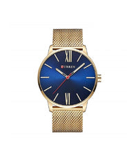 Curren Uomo Orologio Al Quarzo Ultra Sottile Lusso Business Impermeabile 8238         