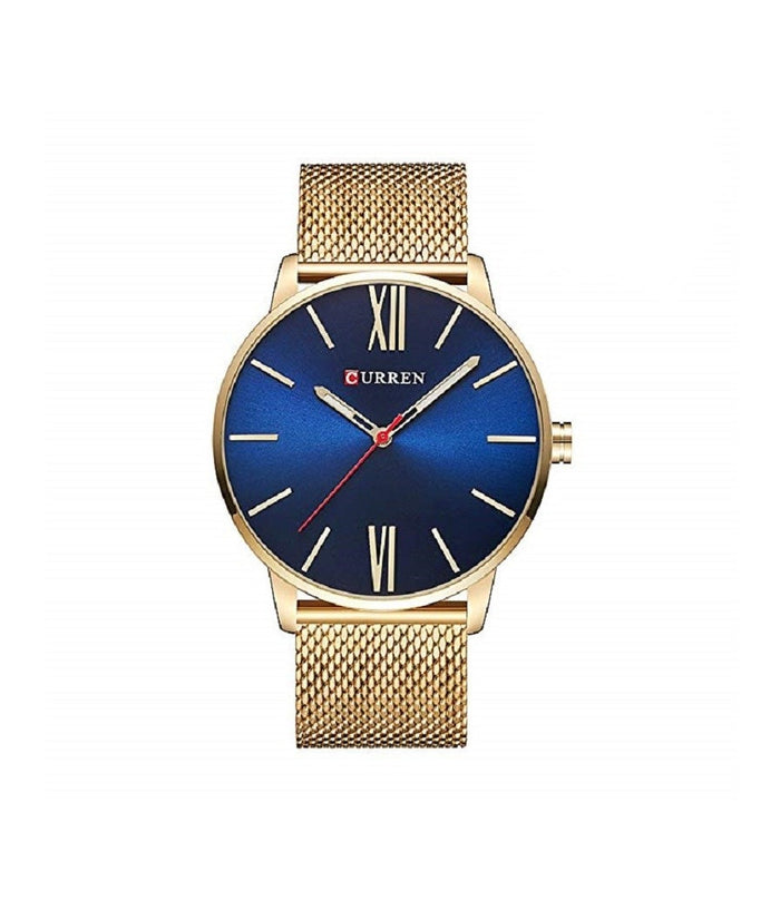 Curren Uomo Orologio Al Quarzo Ultra Sottile Lusso Business Impermeabile 8238         