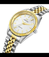 Orologio Da Polso Ik Collection Silver Dorato Analogico Quarzo Quadrante Silver         