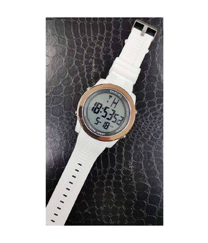 Orologio Da Polso Shhors Sh-829b Digitale Moderno Sveglia Cronometro Led Bianco         