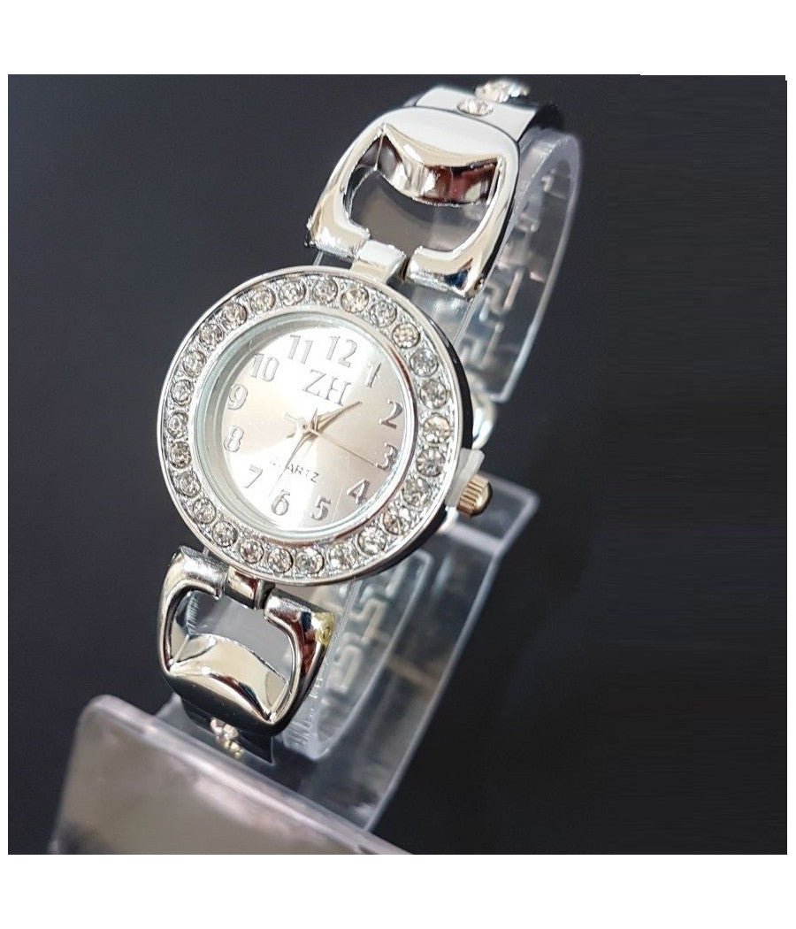 Orologio Da Polso Zh Donna Analogico Quarzo Moderno Fashion Casual         
