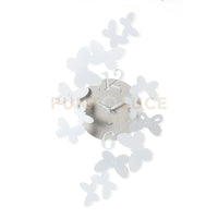 orologio di design farfalle papillon Bianco