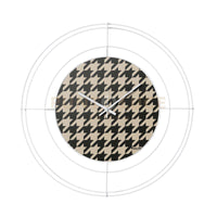 orologio nudo piccolo pied de poule nero Bianco ,pied de poule nero in Ferro Diametro59cm