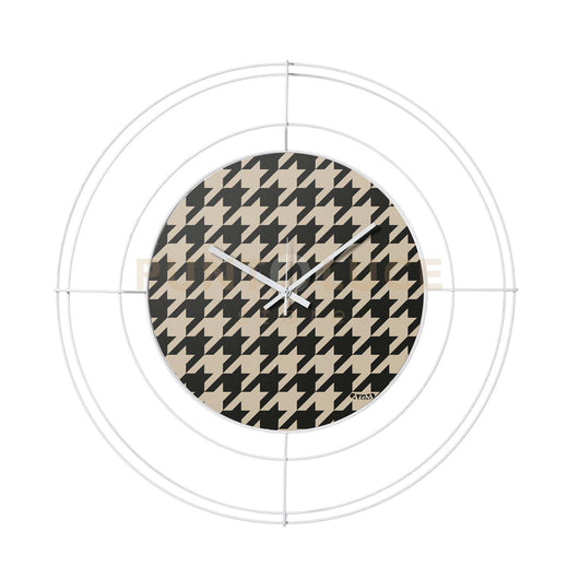 orologio nudo piccolo pied de poule nero Bianco ,pied de poule nero in Ferro Diametro59cm