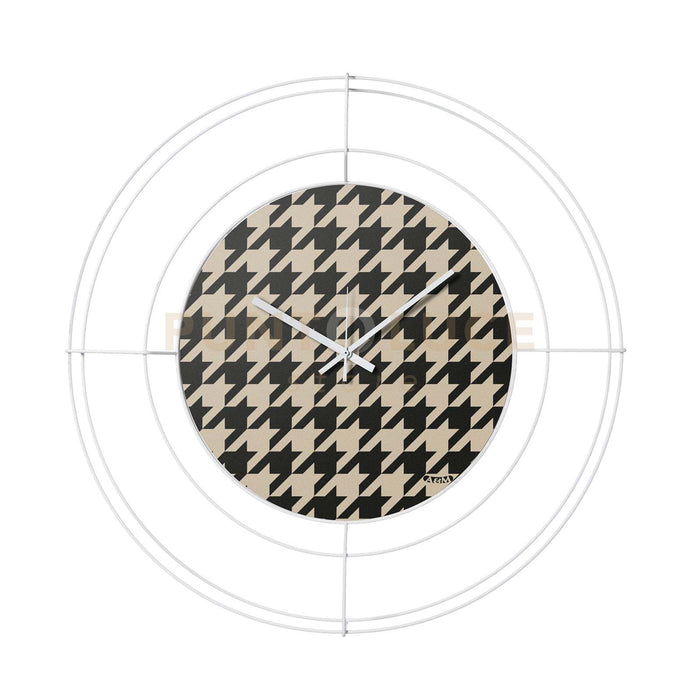 orologio nudo piccolo pied de poule nero Bianco ,pied de poule nero in Ferro Diametro59cm