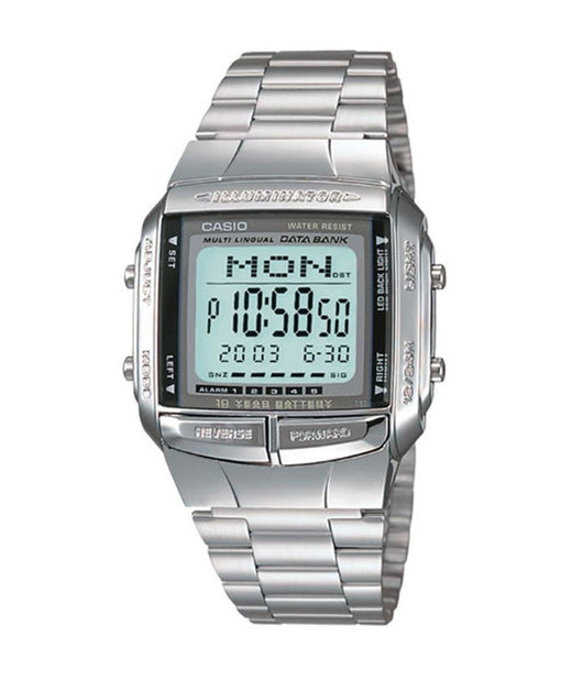 Orologio Polso Casio Db-360-1adf Digitale Databank Unisex Acciaio Classic         
