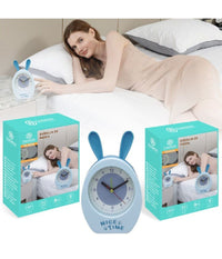 Orologio Sveglia Analogica A Forma Di Coniglietto Da Tavolo Per Bambini Tx-9124         