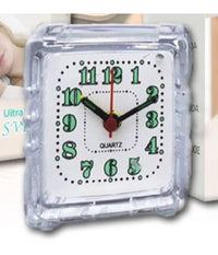 Orologio Sveglia Analogica Luce Notturna Tx-9121 Allarme Tavolo Camera Silenziosa         