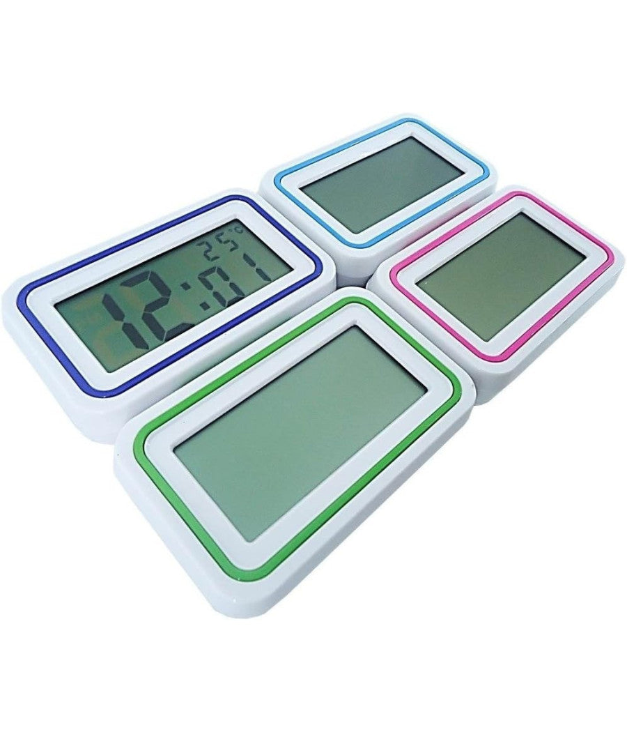 Orologio Sveglia Digitale Con Audio Parlante In Italiano Per Ipovedenti         