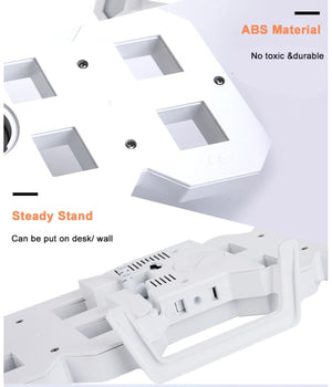 Orologio Sveglia Digitale Display 3d A Led Da Tavolo Parete Arredo Casa Ufficio         