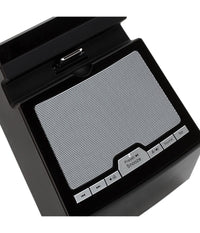 Orologio Sveglia Per Iphone/ipod Docking Station Lettore Audio Mp3 Aux Radio         