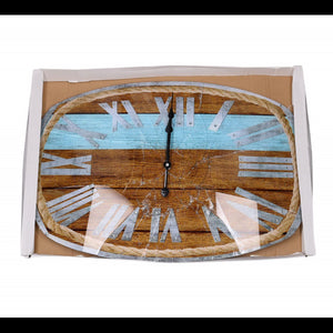 Orologio vetro numeri romani con corda cm60x40x4